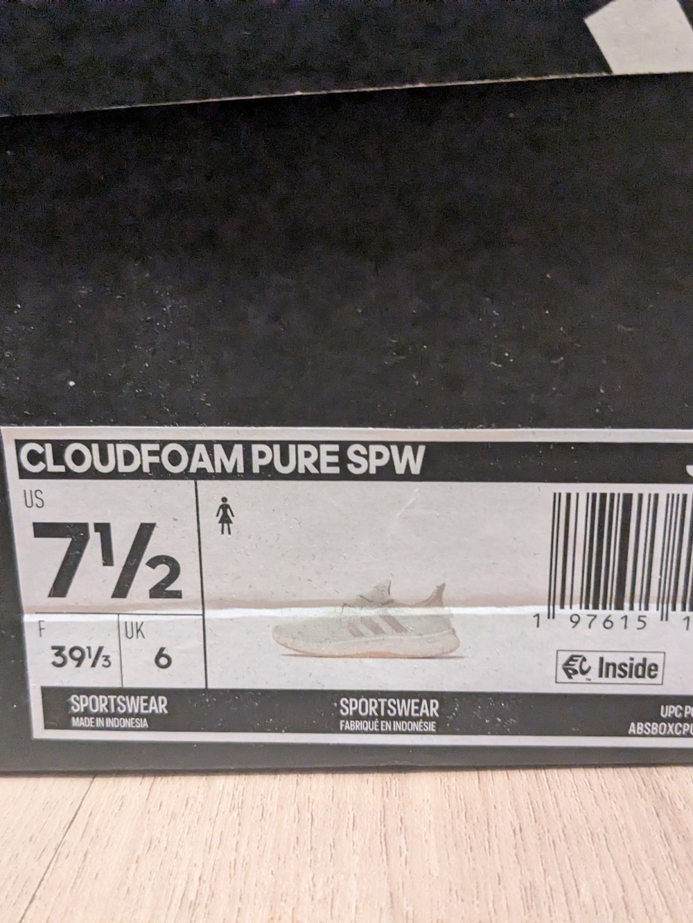 Adidas Cloudfoam Pure SPW Men's Casual Sneakers - White